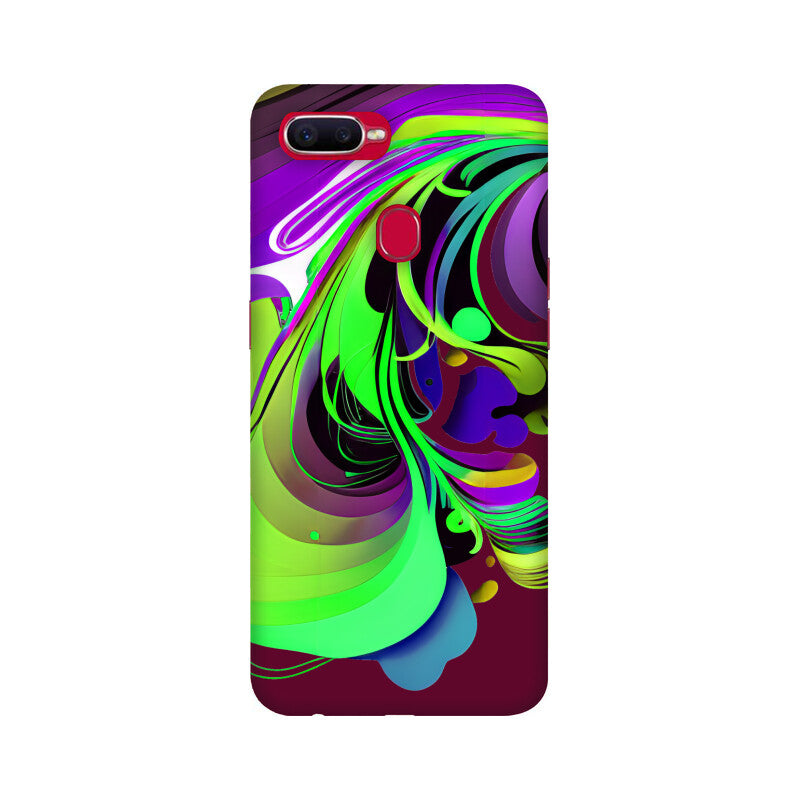 JOVIN-MV Oppo Sublimation Phone Case In Maroon Floral All Models