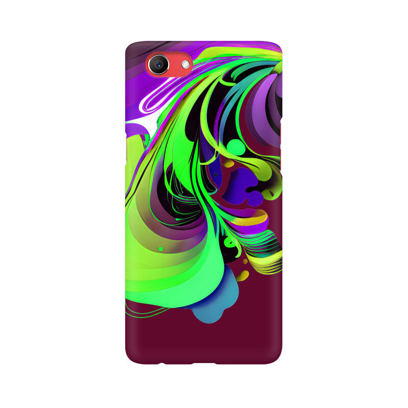 JOVIN-MV Realme Sublimation Phone Case In Maroon Floral All Models