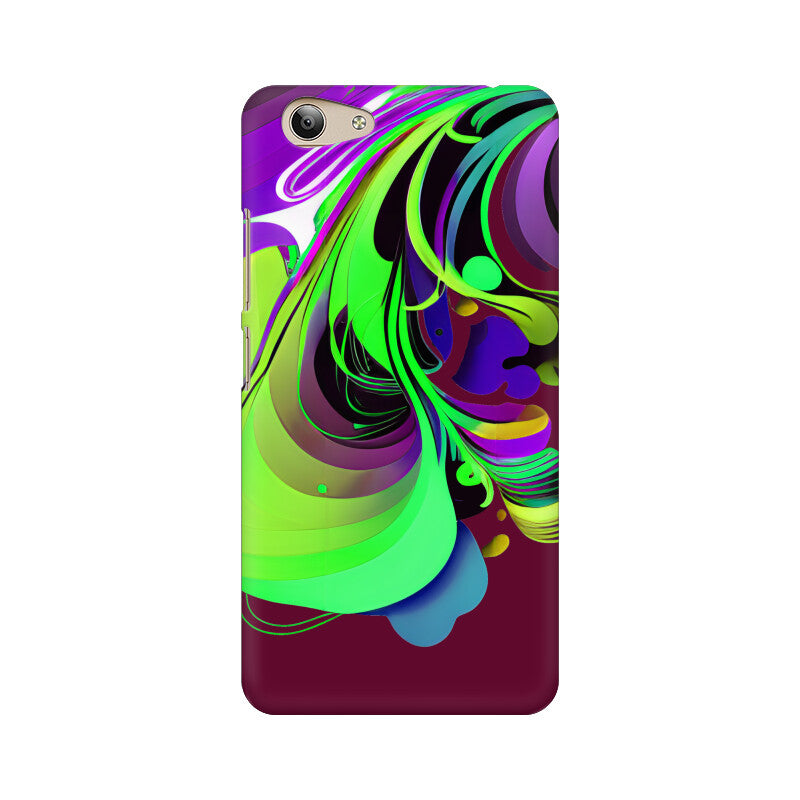 JOVIN-MV Vivo Sublimation Phone Case In Maroon Floral All Models