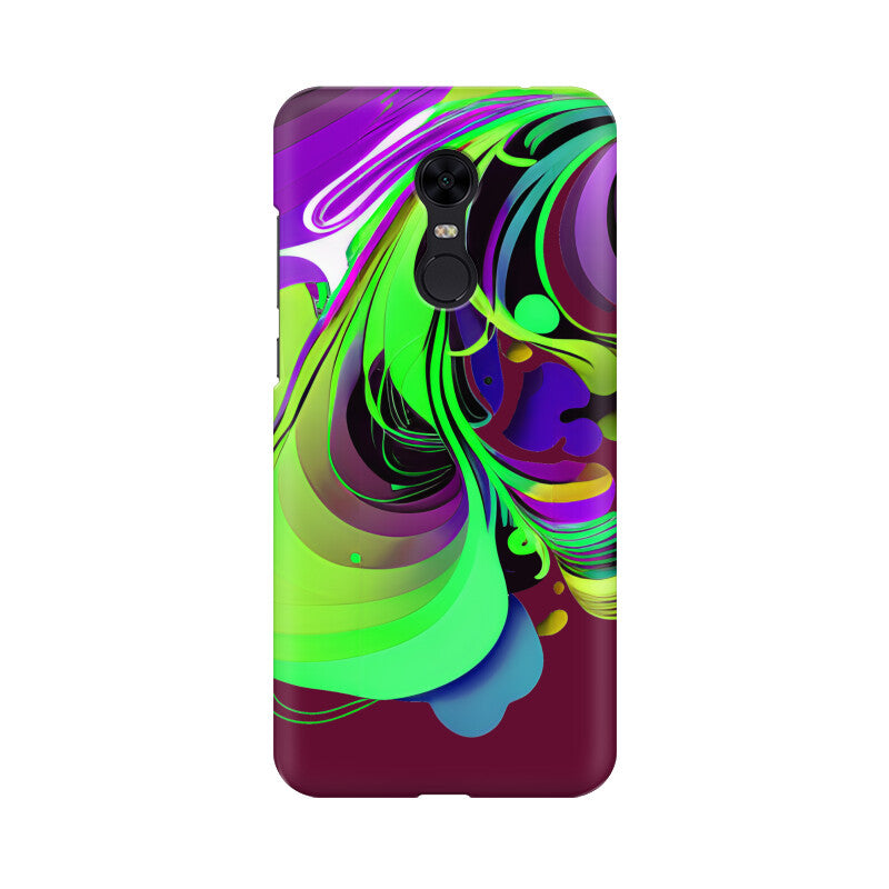 JOVIN-MV Xiaomi Redmi Sublimation Phone Case In Maroon Floral All Models