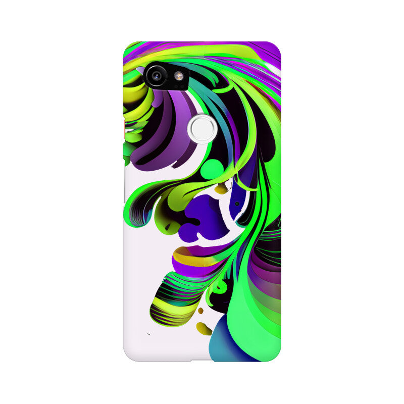 JOVIN-MV Google Pixel Sublimation Phone Case In White Floral All Models
