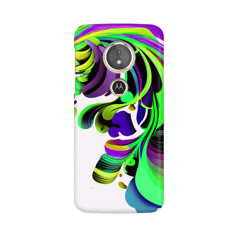 JOVIN-MV Moto Sublimation Phone Case In White Floral All Models