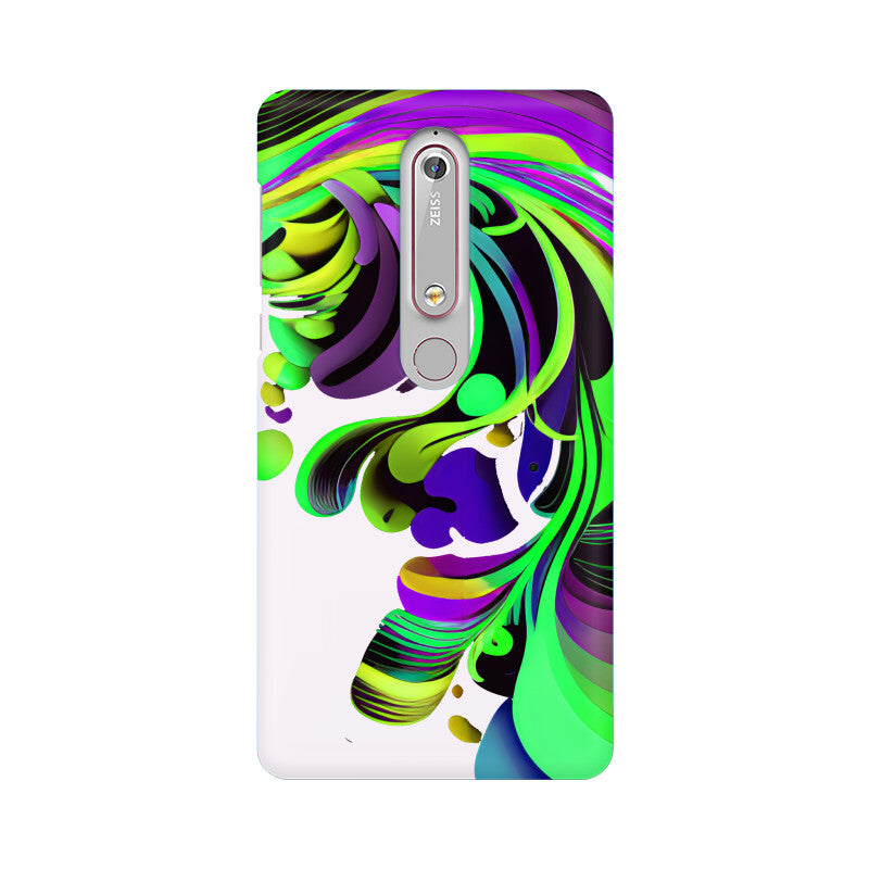 JOVIN-MV Nokia Sublimation Phone Case In White Floral All Models