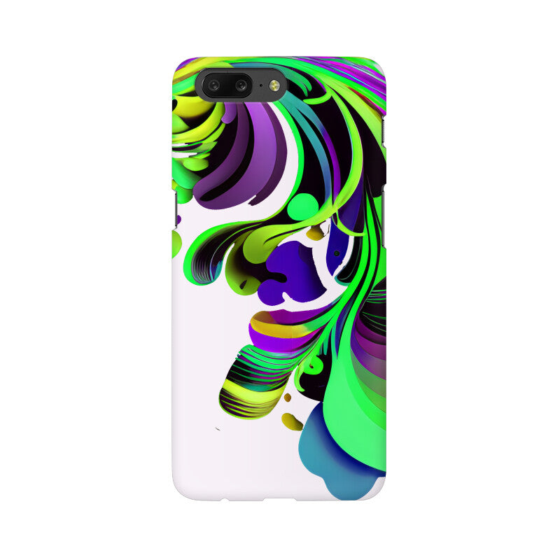 JOVIN-MV OnePlus Sublimation Phone Case In White Floral All Models