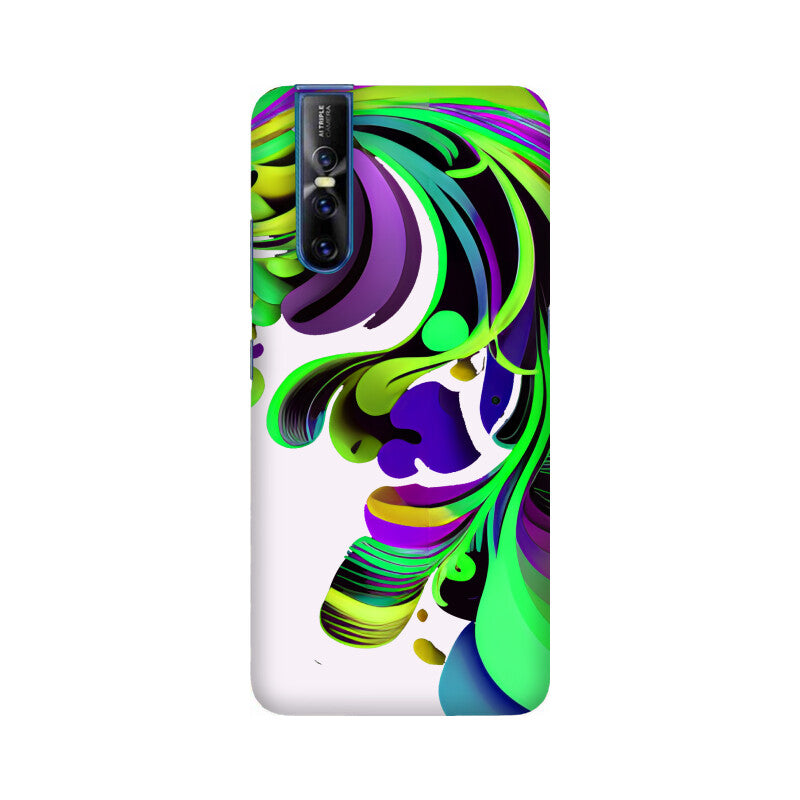 JOVIN-MV Vivo Sublimation Phone Case In White Floral All Models