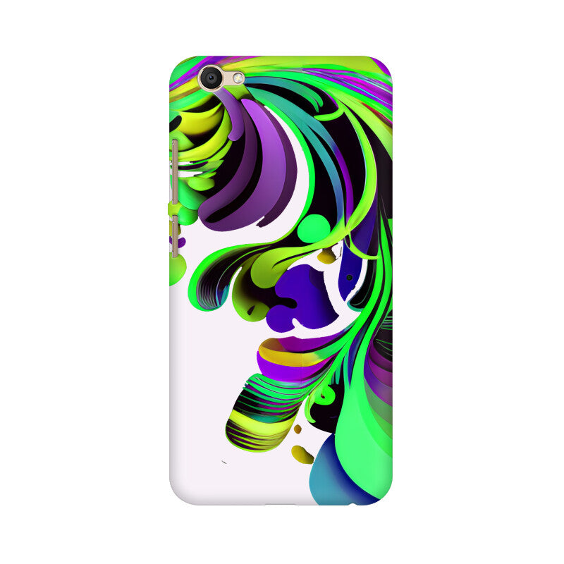 JOVIN-MV Vivo Sublimation Phone Case In White Floral All Models