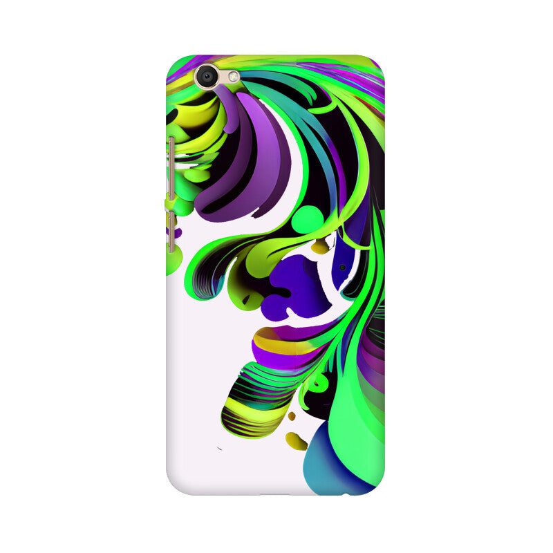 JOVIN-MV Vivo Sublimation Phone Case In White Floral All Models