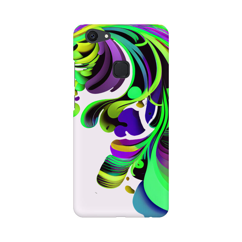 JOVIN-MV Vivo Sublimation Phone Case In White Floral All Models