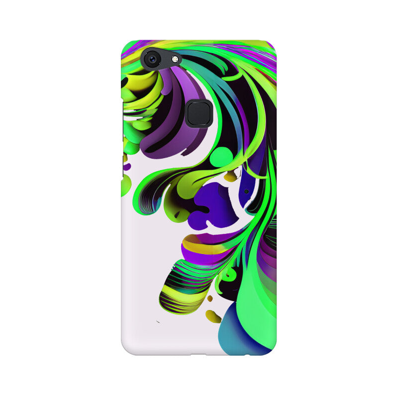 JOVIN-MV Vivo Sublimation Phone Case In White Floral All Models