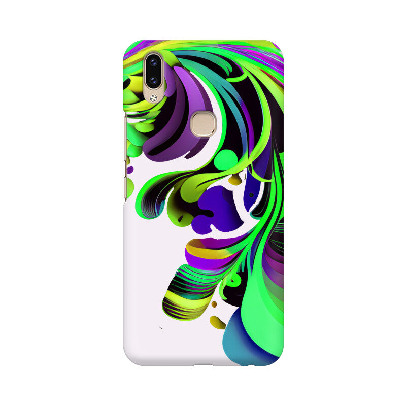 JOVIN-MV Vivo Sublimation Phone Case In White Floral All Models