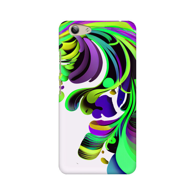 JOVIN-MV Vivo Sublimation Phone Case In White Floral All Models