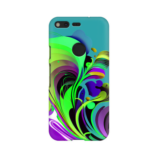 JOVIN-MV Google Pixel Sublimation Phone Case In Green Floral All Models