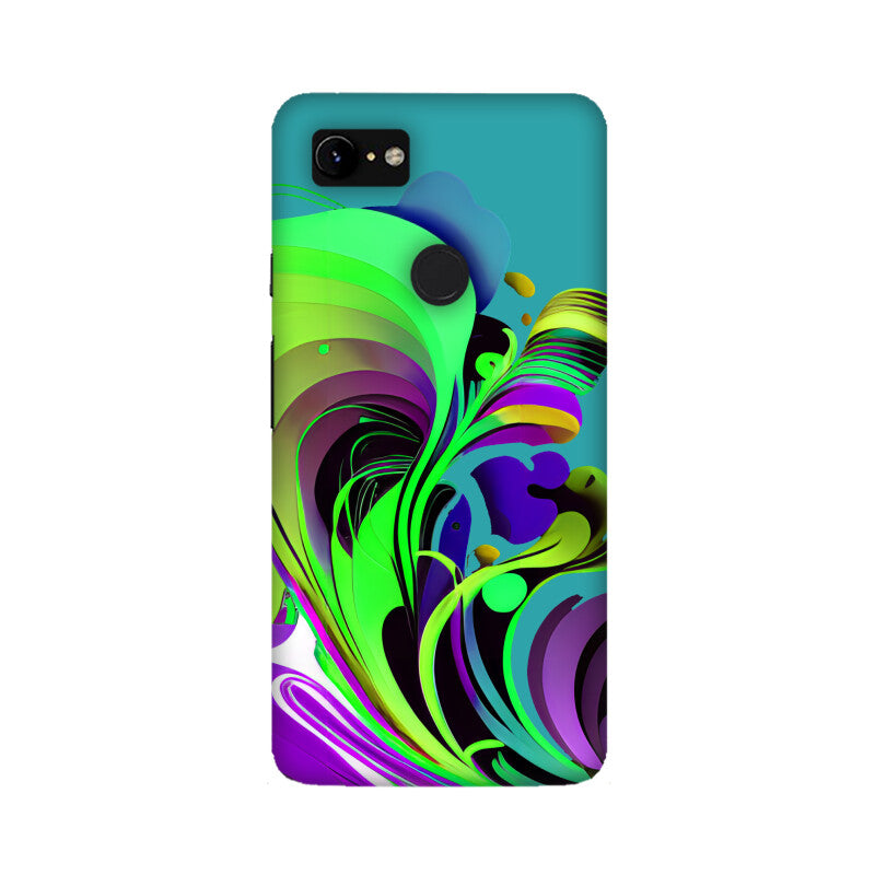 JOVIN-MV Google Pixel Sublimation Phone Case In Green Floral All Models