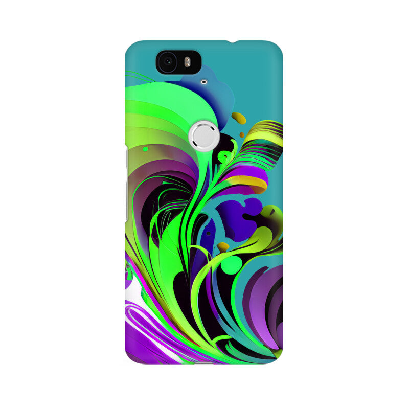 JOVIN-MV Huawei Sublimation Phone Case In Green Floral All Models