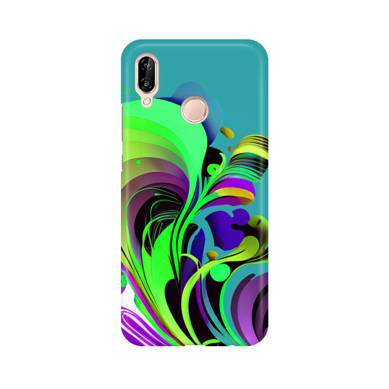 JOVIN-MV Huawei Sublimation Phone Case In Green Floral All Models