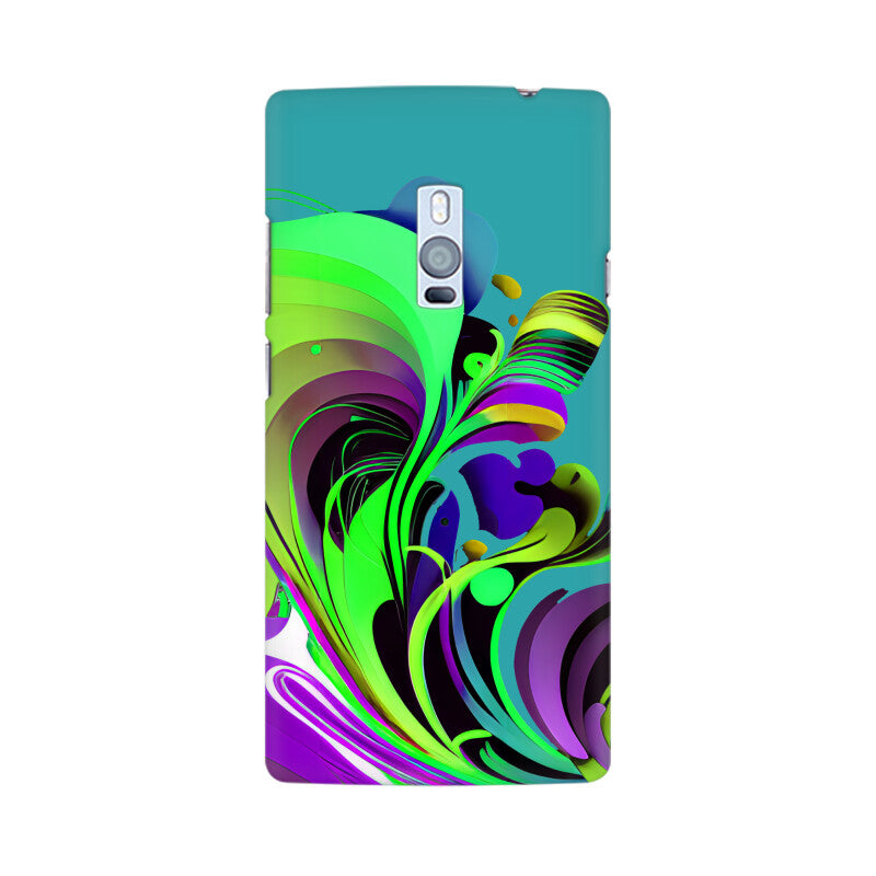 JOVIN-MV OnePlus Sublimation Phone Case In Green Floral All Models