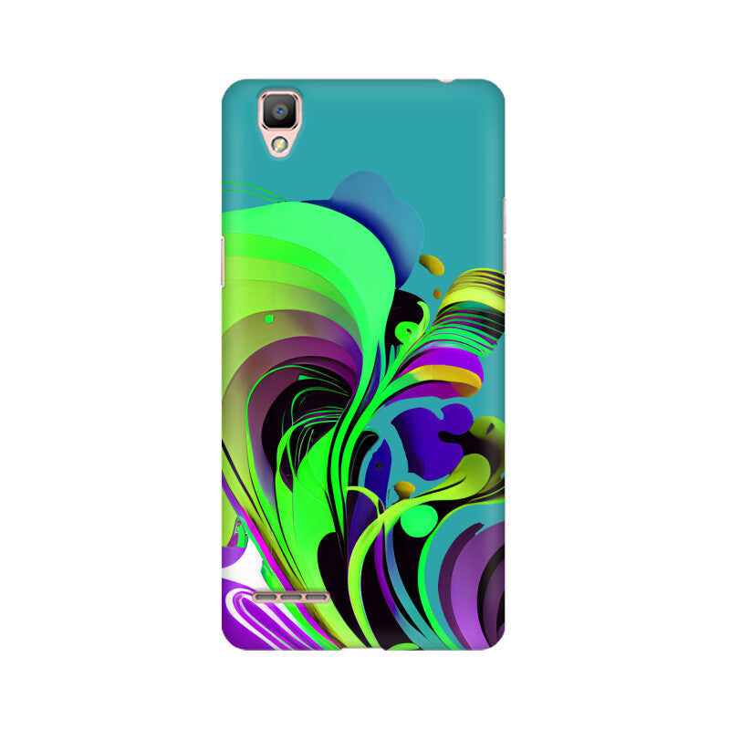 JOVIN-MV Oppo Sublimation Phone Case In Green Floral All Models