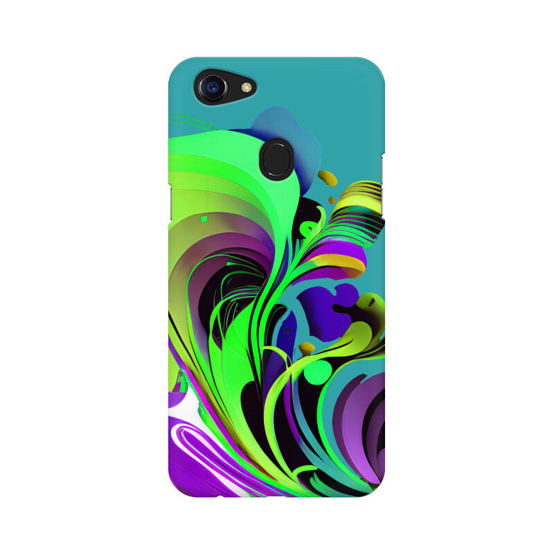 JOVIN-MV Oppo Sublimation Phone Case In Green Floral All Models