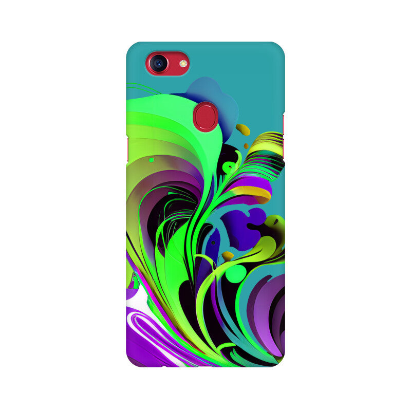 JOVIN-MV Oppo Sublimation Phone Case In Green Floral All Models