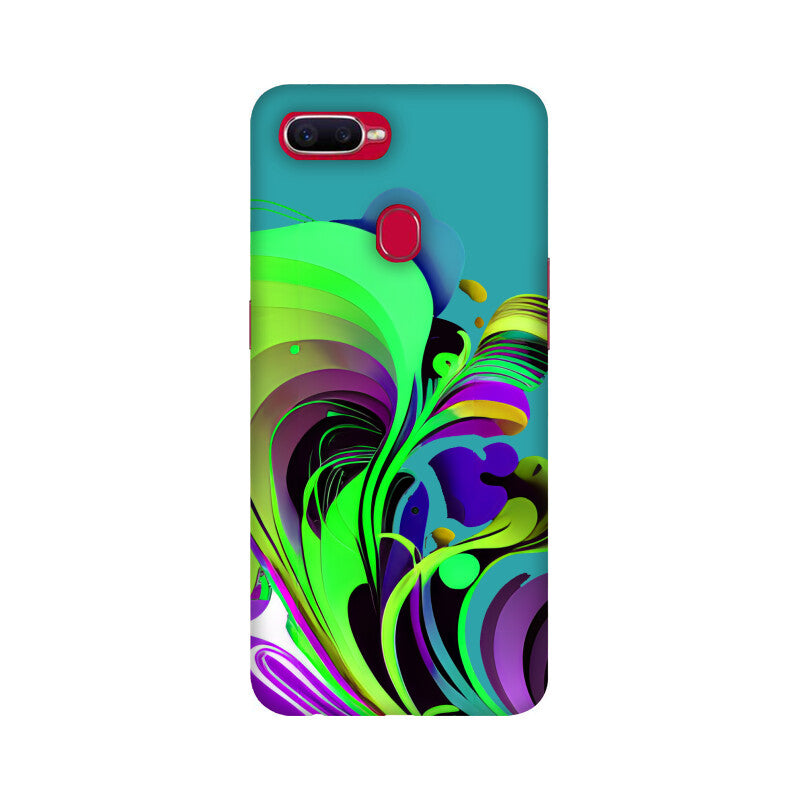 JOVIN-MV Oppo Sublimation Phone Case In Green Floral All Models