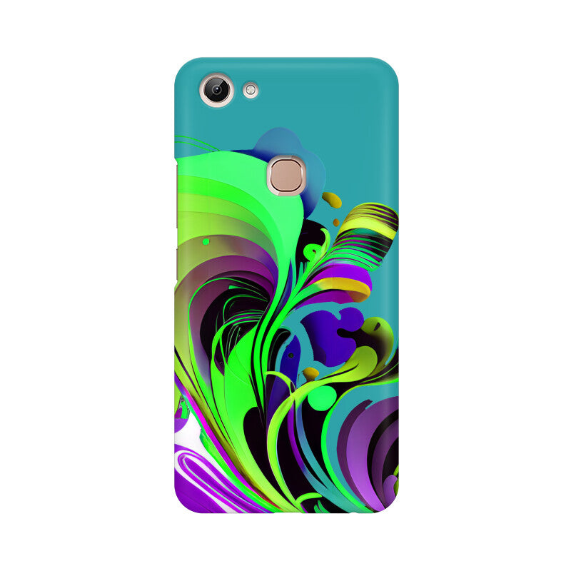 JOVIN-MV Vivo Sublimation Phone Case In Green Floral All Models