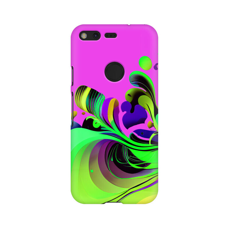 JOVIN-MV Google Pixel Sublimation Phone Case In Purple Floral All Models