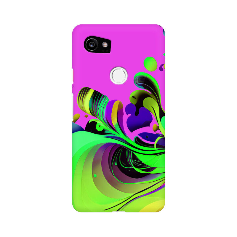 JOVIN-MV Google Pixel Sublimation Phone Case In Purple Floral All Models