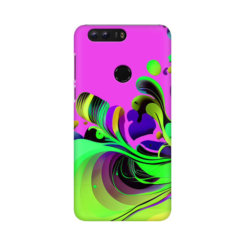 JOVIN-MV Huawei Sublimation Phone Case In Purple Floral All Models