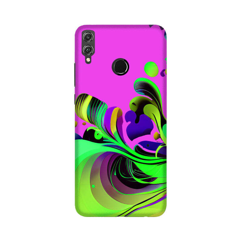 JOVIN-MV Huawei Sublimation Phone Case In Purple Floral All Models