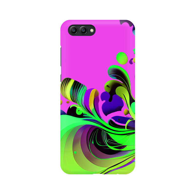 JOVIN-MV Huawei Sublimation Phone Case In Purple Floral All Models