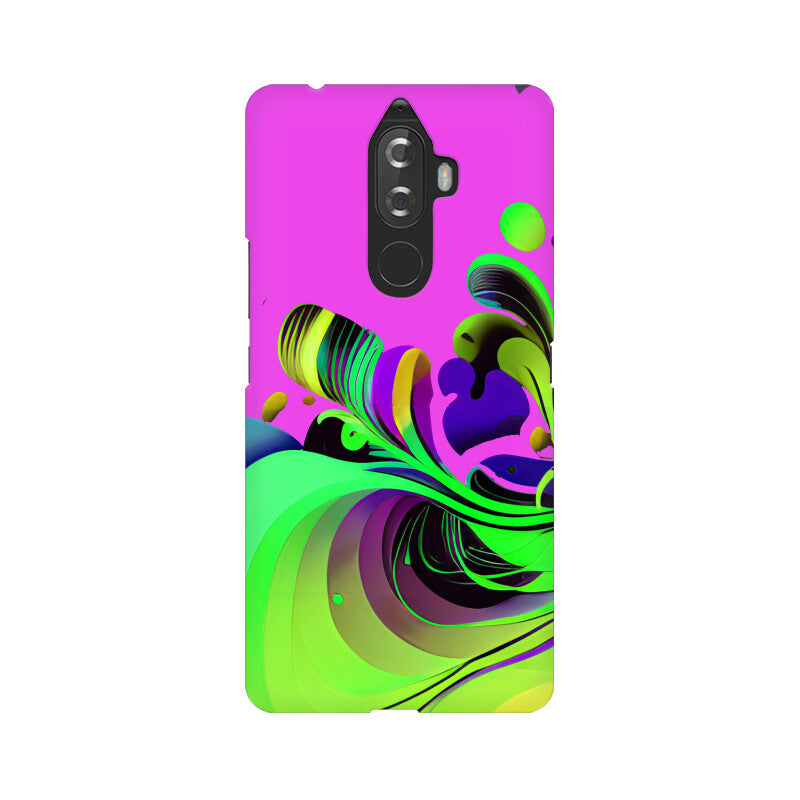 JOVIN-MV Lenovo Sublimation Phone Case In Purple Floral All Models