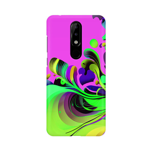 JOVIN-MV Nokia Sublimation Phone Case In Purple Floral All Models