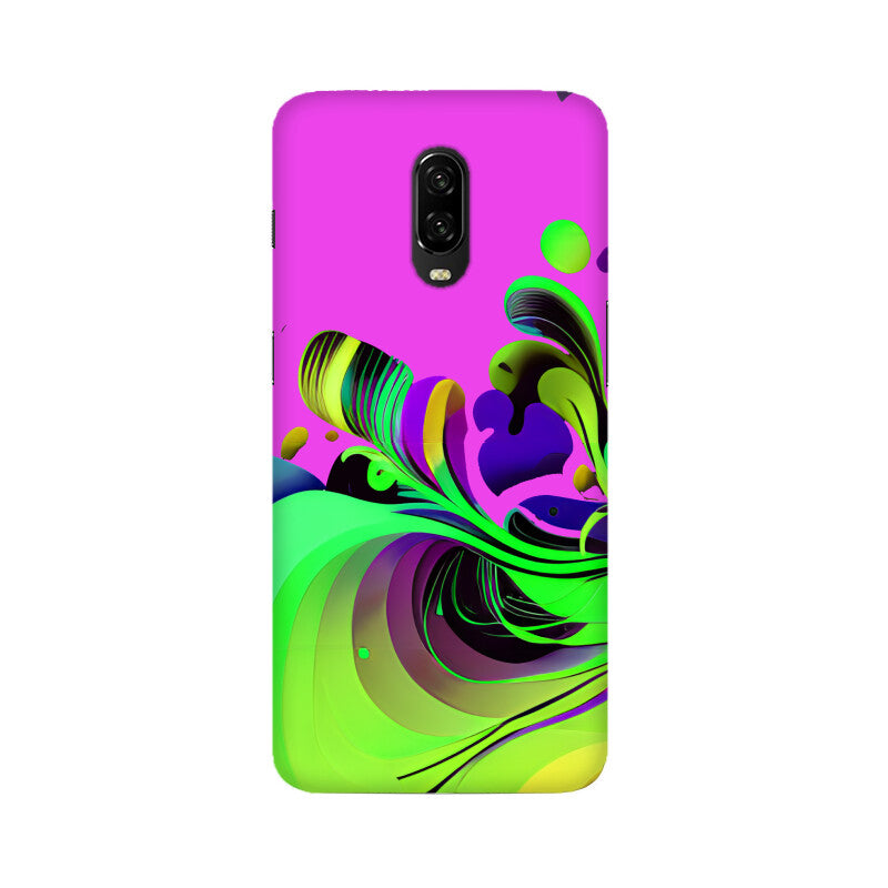 JOVIN-MV OnePlus Sublimation Phone Case In Purple Floral All Models