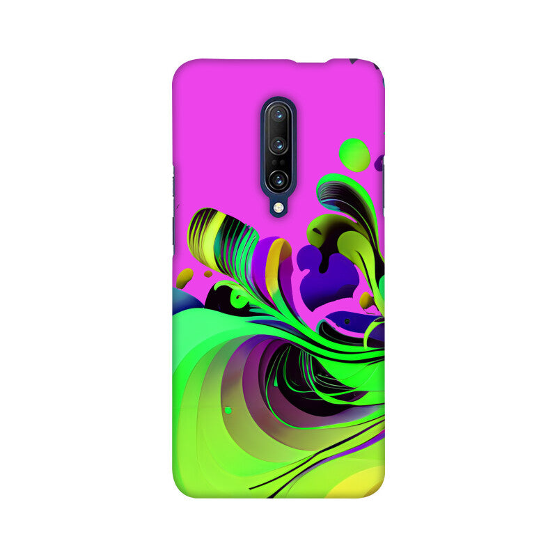 JOVIN-MV OnePlus Sublimation Phone Case In Purple Floral All Models