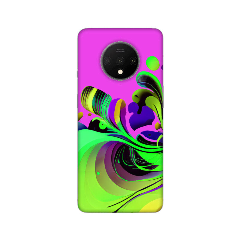 JOVIN-MV OnePlus Sublimation Phone Case In Purple Floral All Models