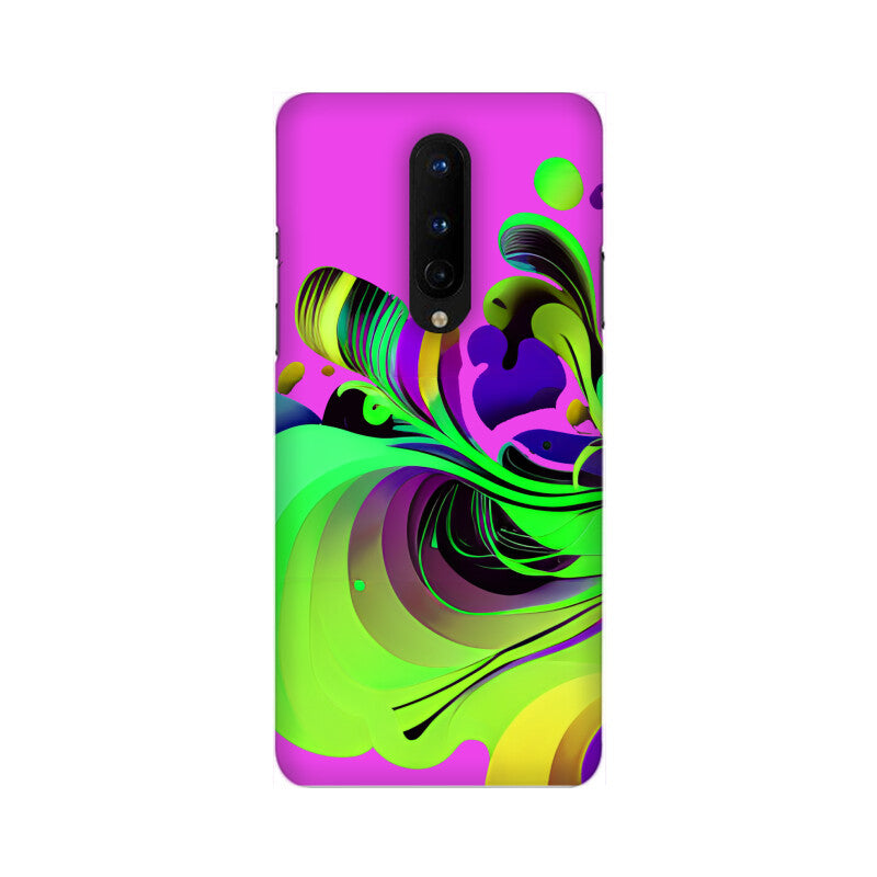 JOVIN-MV OnePlus Sublimation Phone Case In Purple Floral All Models