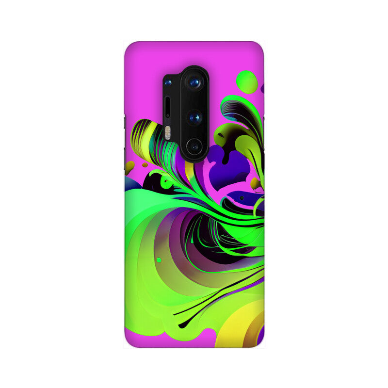 JOVIN-MV OnePlus Sublimation Phone Case In Purple Floral All Models