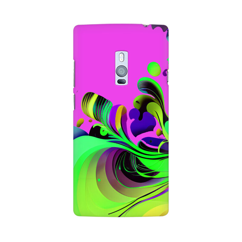 JOVIN-MV OnePlus Sublimation Phone Case In Purple Floral All Models