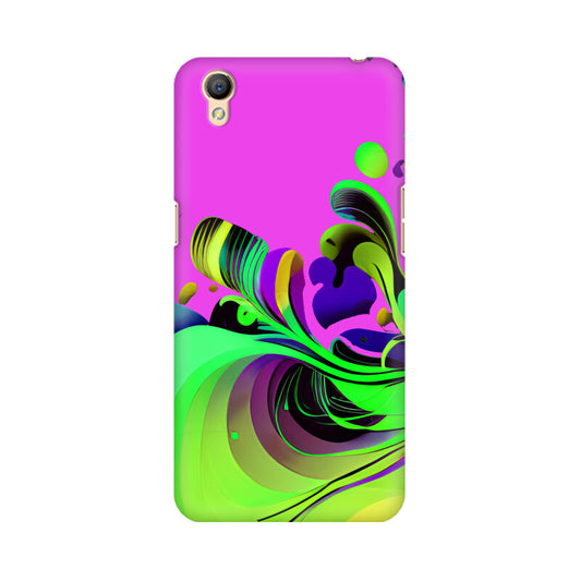 JOVIN-MV Oppo Sublimation Phone Case In Purple Floral All Models