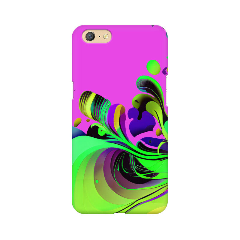 JOVIN-MV Oppo Sublimation Phone Case In Purple Floral All Models