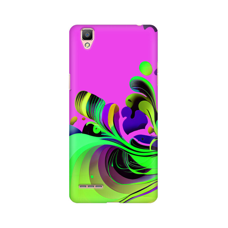 JOVIN-MV Oppo Sublimation Phone Case In Purple Floral All Models