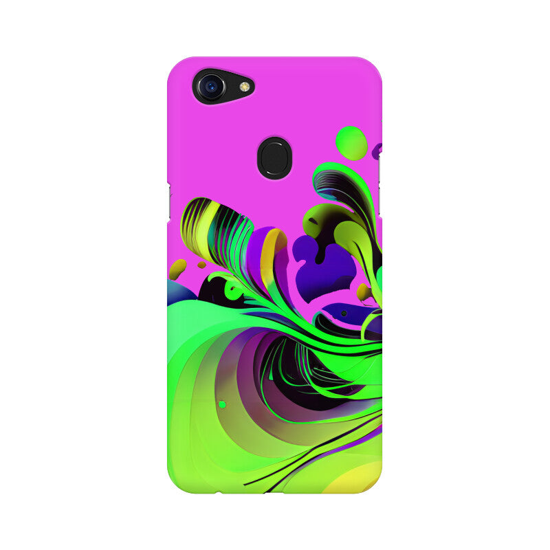 JOVIN-MV Oppo Sublimation Phone Case In Purple Floral All Models