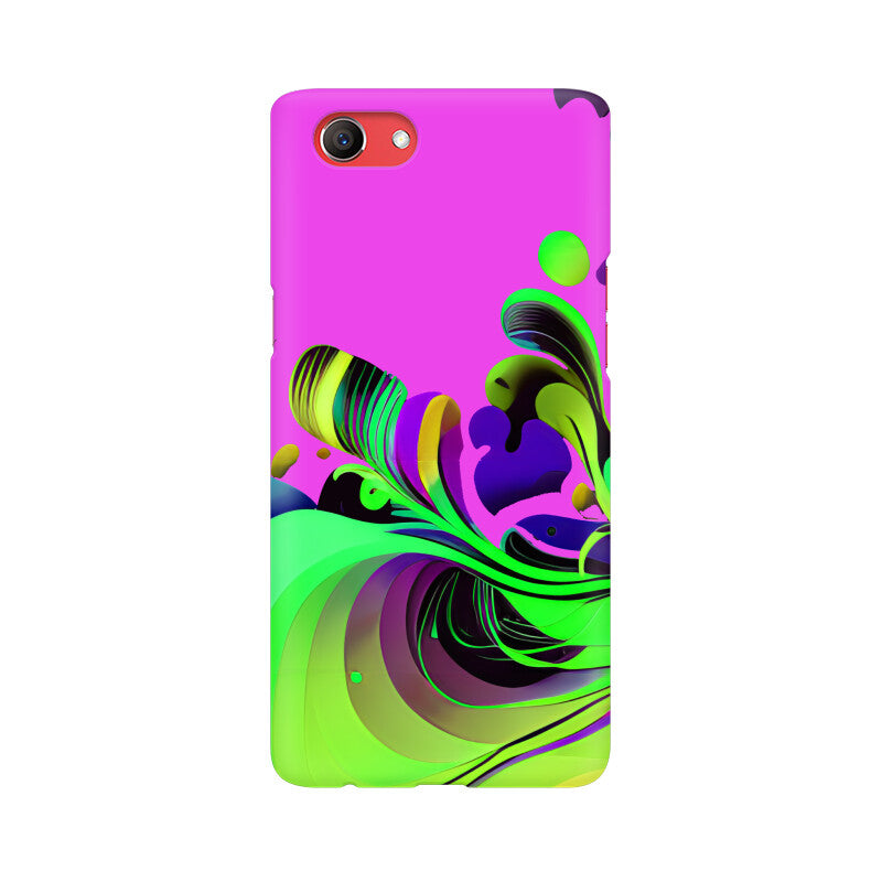 JOVIN-MV Oppo Sublimation Phone Case In Purple Floral All Models