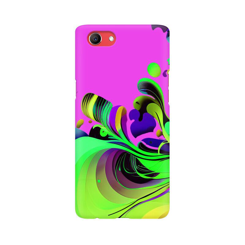 JOVIN-MV Realme Sublimation Phone Case In Purple Floral All Models