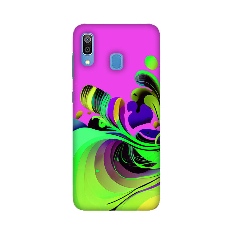 JOVIN-MV Samsung Sublimation Phone Case In Purple Floral All Models