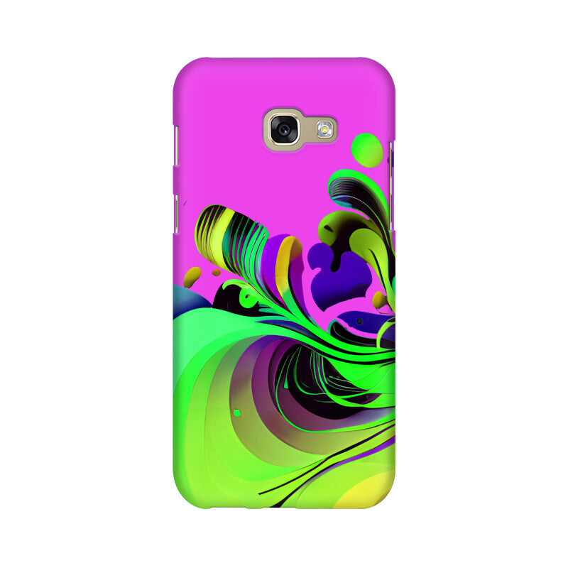 JOVIN-MV Samsung Sublimation Phone Case In Purple Floral All Models