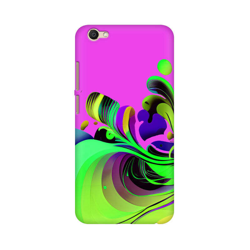 JOVIN-MV Vivo Sublimation Phone Case In Purple Floral All Models