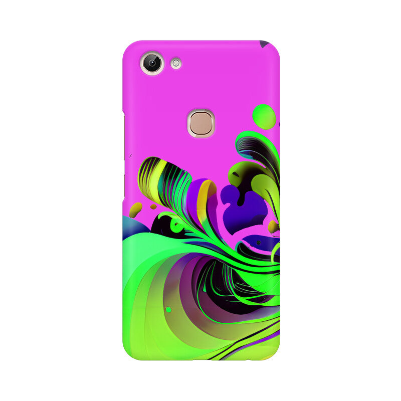 JOVIN-MV Vivo Sublimation Phone Case In Purple Floral All Models