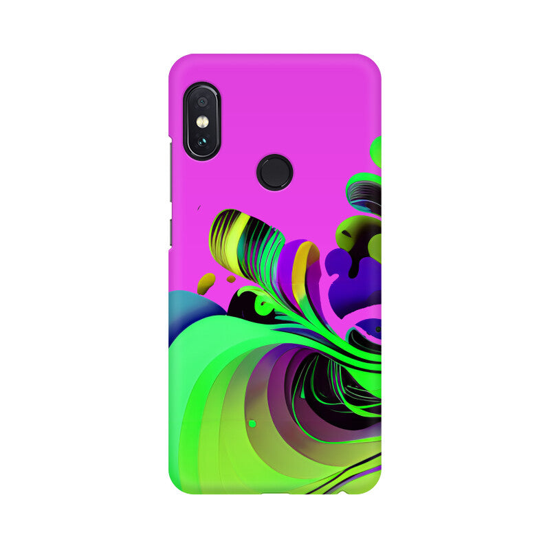 JOVIN-MV Xiaomi Redmi Sublimation Phone Case In Purple Floral All Models