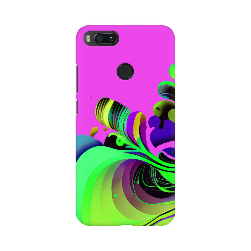 JOVIN-MV Xiaomi Redmi Sublimation Phone Case In Purple Floral All Models